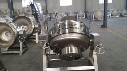 供應高效節能燃燒機夾層鍋，自動點火溫度可控，助力食品工業升級